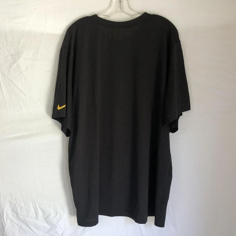 Pittsburgh Steelers Shirt Mens 3XL Black NFL Football Nike Dri Fit Graphic Tee